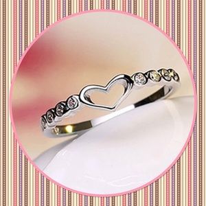 ❤️New❤️Love Heart Ring❤️